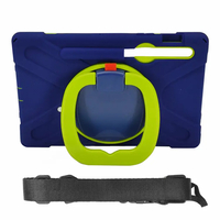 Nettech Samsung Galaxy Tab S7 SM-T870 11 İnc Wi-Fi 6 GB Uyumlu Armor 360 Arka Koruma (Lacivert) NT-95958