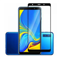 Nettech Samsung Galaxy A600 A6 2018 Uyumlu Ön Koruma Nano Ekran Koruyucu (Siyah) NT-25495