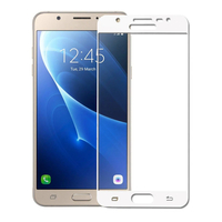 Helt Samsung Galaxy J510 J5 2016 Uyumlu 3D SuperGlass Full Cam Koruyucu (Beyaz) NT-17142