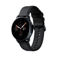 Samsung Galaxy Watch Active 2 - Paslanmaz Çelik - 40mm - GPS - Siyah