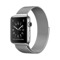 Apple Watch Series 2 - Paslanmaz Çelik - 38mm - GPS - Gümüş