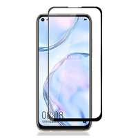 Nettech Huawei P40 Lite Uyumlu Ön Koruma Mat Seramik Nano Ekran Koruyucu (Siyah) NT-88564