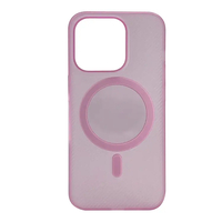 Nettech Apple iPhone 15 Pro Uyumlu NT-N010 Slim Magsafe Arka Koruma Kılıf (Pembe) NT-104509