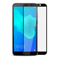 Nettech Huawei Y5 2018 Uyumlu 5D Glas Full Cam Koruyucu (Siyah) VR-17216