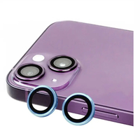 Nettech Apple iPhone 14 Uyumlu Damla Model 2in Kamera Cam Koruyucu (Mavi) NT-97432