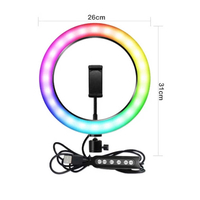 Nettech MJ33 Ringlight 13 inç Led Işık (Siyah) NT-108281