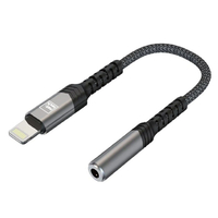 Nettech NT-OT01 Lightning To Jack Dönüştürücü (Siyah) NT-100947