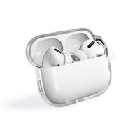 Apple Airpods Pro 2 Zore Allstar Airbag 32 Parlayan Simli Saydam Renkli Kılıf - Şeffaf