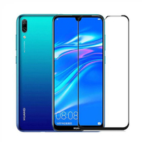 Helt Huawei Y7 2019 Uyumlu Ön Koruma Nano Ekran Koruyucu (Siyah) VR-14884