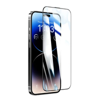 Nettech Apple iPhone 14 Pro Max Uyumlu Proof Dust Tools HD Full Cam Koruyucu (Siyah) NT-104128