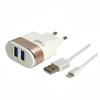 Helt HT-13 10W 2400 mAh Lightning Kablo + Şarj Aleti (Beyaz) NT-14578