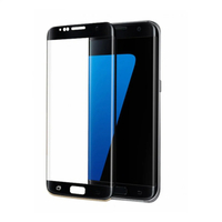 Nettech Samsung Galaxy G935 S7 Edge Uyumlu Ön Koruma Polymer Nano Ekran Koruyucu (Siyah) VR-14893