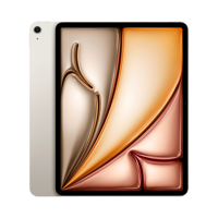 Apple iPad Air (6. Nesil) - 256 GB - 13 inç - Wi-Fi - Yıldız Işığı