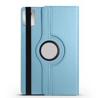 Lenovo M11 TB-330FU Zore Dönebilen Standlı Kılıf - Mavi