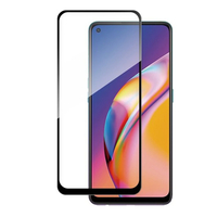 Nettech Oppo Reno 8 Uyumlu 5D Glas Full Cam Koruyucu (Siyah) NT-98521