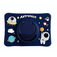 Nettech Samsung Galaxy Tab A7 Lite SM-T220 Uyumlu Astronaut Seri Arka Koruma (Lacivert) NT-103483