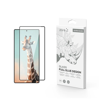 Galaxy S25 Ultra Zore Rika Premium Temperli Cam Ekran Koruyucu - Siyah