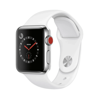 Apple Watch Series 3 - Alüminyum - 38mm - Cellular - Gümüş