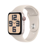Apple Watch SE 2 - Alüminyum - 44mm - GPS + Cellular - Yıldız Işığı