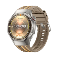 Huawei Watch GT 6 Pro - Titanyum - 46mm - Bluetooth - Kahverengi
