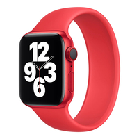 Nettech Apple Watch Seri 42/44 mm Uyumlu Silikon Kordon (Kırmızı) NT-85348
