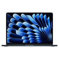 Apple MacBook Air 13" - M3 chip with 8-core CPU and 8-core GPU - 24 GB - 2 TB - Gece yarısı