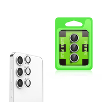 Galaxy S25 Zore CL-07 Kamera Lens Koruyucu - Gümüş