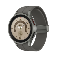 Samsung Galaxy Watch 5 Pro - Titanyum - 45 mm - LTE - Gri Titanyum