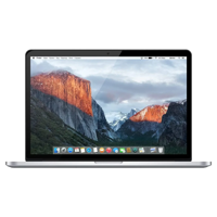 Apple MacBook Pro 15" (15-inch, Mid-2015) - 2.8 GHz Core i7 - 16 GB - 512 GB - Gümüş