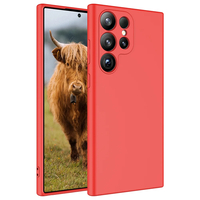 Galaxy S25 Ultra Kılıf Zore Mara Lansman Kapak - Kırmızı