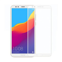 Helt Huawei Y7 2018 Uyumlu Ön Koruma Nano Ekran Koruyucu (Beyaz) VR-12263