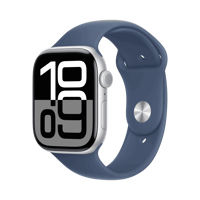 Apple Watch Series 10 - Alüminyum - 46mm - GPS + Cellular - Gümüş