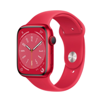 Apple Watch Series 8 - Alüminyum - 45mm - Cellular - Kırmızı