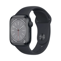 Apple Watch Series 8 - Alüminyum - 41mm - GPS - Gece yarısı