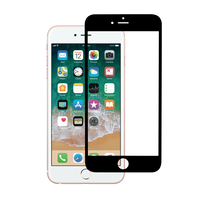 Helt Apple iPhone 6S Plus Uyumlu Ön Koruma Nano Ekran Koruyucu (Siyah) VR-8721