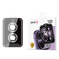 Xiaomi Redmi Note 13 Pro 4G Zore Kamera Lens Koruyucu Cam Filmi - Gümüş