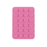 Kare Öpücüklü Silikon Tutucu - Pembe