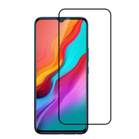 Nettech İnfinix Hot 8 Uyumlu Ön Koruma Mat Seramik Nano Ekran Koruyucu (Siyah) NT-88499