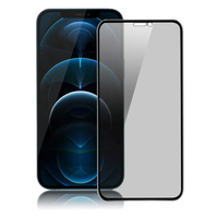 Nettech Apple iPhone 12 Pro Uyumlu Ön Koruma Hayalet Seramik Nano Ekran Koruyucu (Siyah) NT-95544