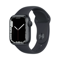 Apple Watch Series 7 - Alüminyum - 41mm - GPS - Gece yarısı