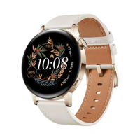Huawei Watch GT3 Elegant - Paslanmaz Çelik - 42mm - GPS - Beyaz