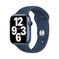 Apple Watch Series 7 - Alüminyum - 45mm - Cellular - Mavi