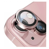 Nettech Apple iPhone 15 Uyumlu Safir Lens Kamera Cam Koruyucu (Pembe) NT-103571