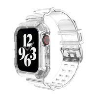 Nettech Apple Watch Series 41 mm Uyumlu Kasa Korumalı Kordon (Beyaz) NT-110281