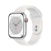 Apple Watch Series 8 - Alüminyum - 45mm - Cellular - Gümüş