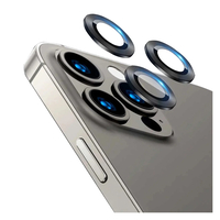 Nettech Apple iPhone 13 Pro Max Uyumlu Damla Model 3in Kamera Cam Koruyucu (Siyah) NT-91693