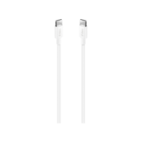 Ttec USB-C - USB-C 120cm 60W PD/QC Hızlı Şarj/Data Kablosu Beyaz 2DK36B