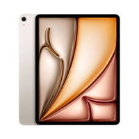 Apple iPad Air (6. Nesil) - 512 GB - 11 inç - Wi-Fi + Cellular - Yıldız Işığı