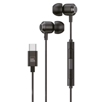 Nettech NT-HS11 Type-C Girişli Kulak İçi Kulaklık (Siyah) NT-HS11