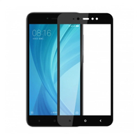 Nettech Xiaomi Redmi 5A Uyumlu 5D Glas Full Cam Koruyucu (Siyah) VR-14855